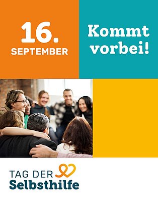 Flyer zum Tag der Selbsthilfe am 16. September