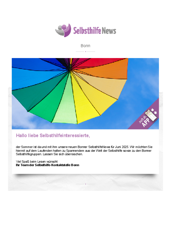 Newsletter Bonn